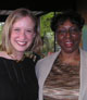 Dr. Melanie Roberts, '05, and Mae Henderson, PhC