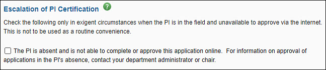 e g c 1 escalation of P I certification