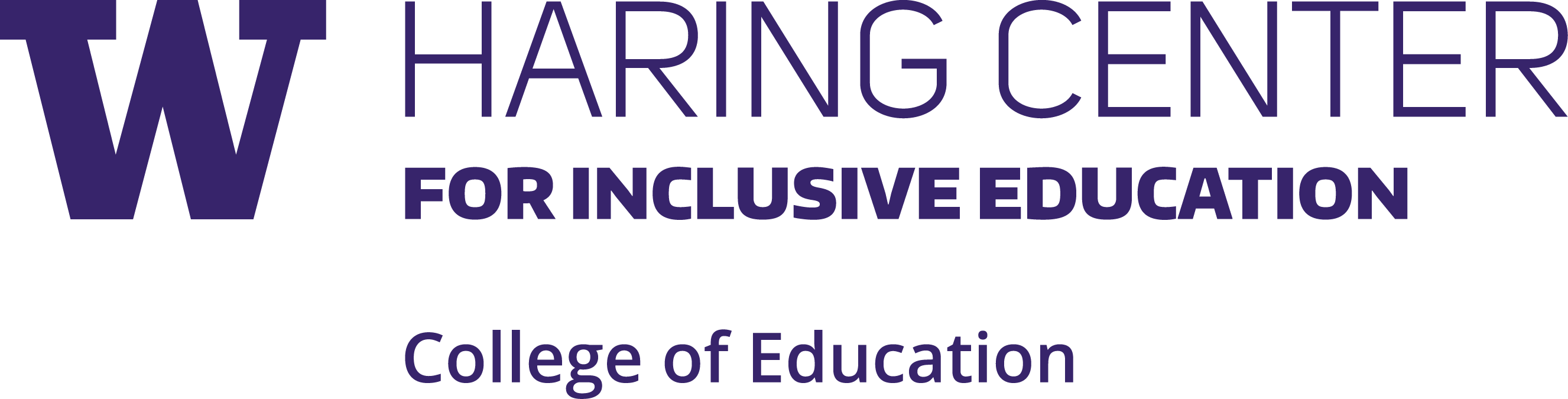 Haring Center for Inclusive Education - UW Research