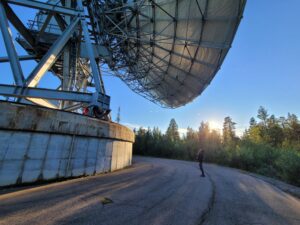 Kiruna Satellite Dish