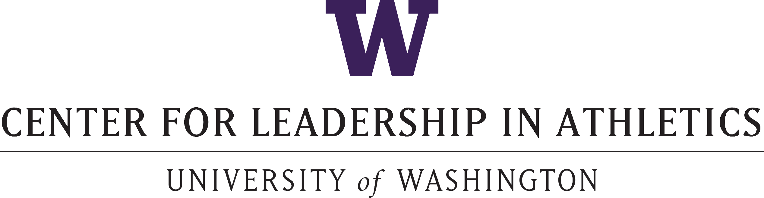 Logo for the Center for Leadership in Athletics